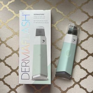 Dermaflash pore extractor and serum infuser